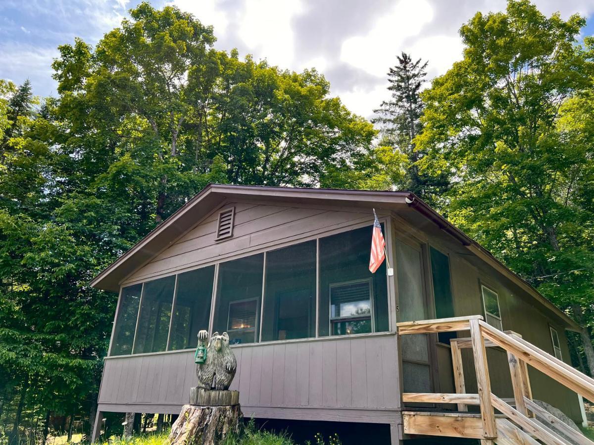Отель Adirondack Lake Cabins Indian Lake Экстерьер фото